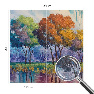 Self-adhesive photo wallpaper Tree abstraction