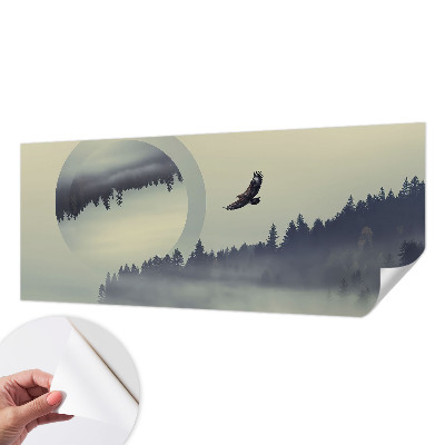 Removable wall mural Forest landscape