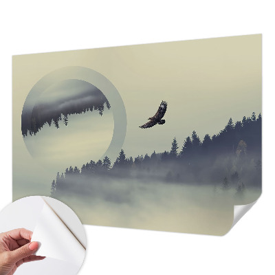 Removable wall mural Forest landscape