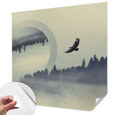 Removable wall mural Forest landscape