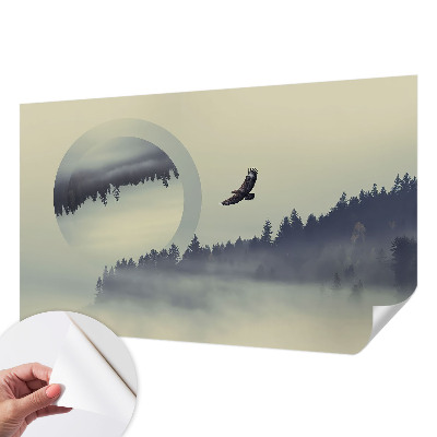 Removable wall mural Forest landscape