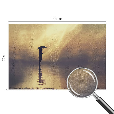 Peel and stick wall mural for kids' room featuring a mysterious scene