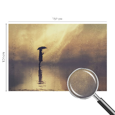 Peel and stick wall mural for kids' room featuring a mysterious scene