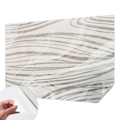 Self-adhesive photo wallpaper Wavy lines