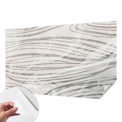 Self-adhesive photo wallpaper Wavy lines
