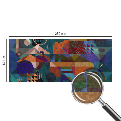 Stick-on wall mural Geometric art