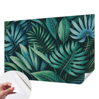 3D wall mural Tropical leaves