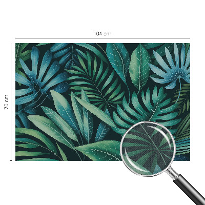 3D wall mural Tropical leaves