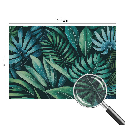 3D wall mural Tropical leaves