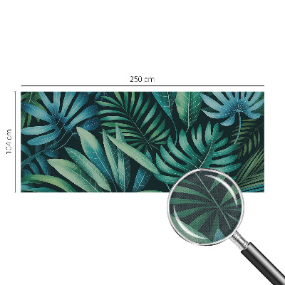 3D wall mural Tropical leaves