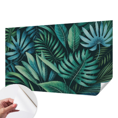 3D wall mural Tropical leaves