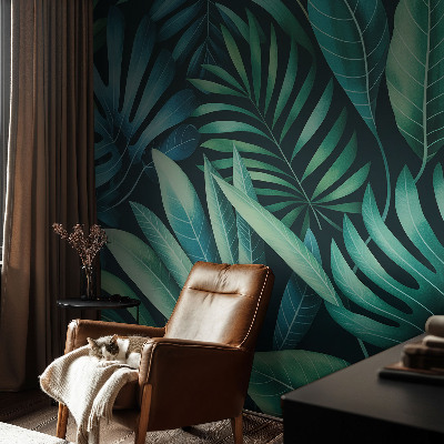 3D wall mural Tropical leaves
