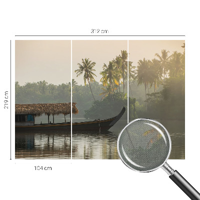 Stick-on wall mural Tropical haven