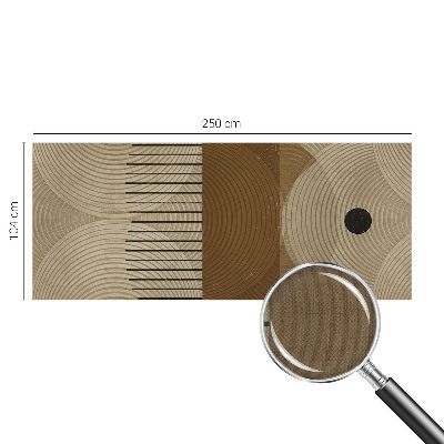 Peel and stick wall mural for kids' room Geometry of harmony