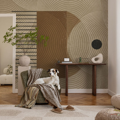 Peel and stick wall mural for kids' room Geometry of harmony