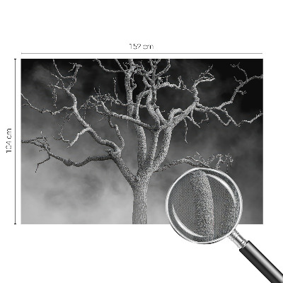 Nursery wall mural Misty tree