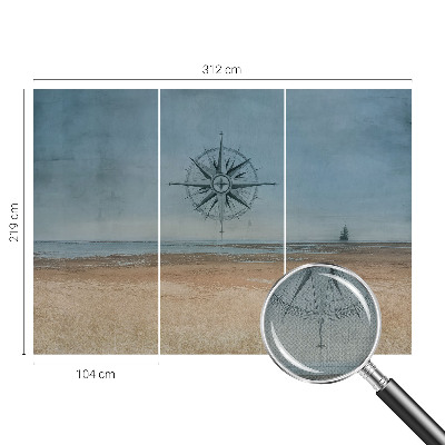 Baby room wall mural Nautical adventures