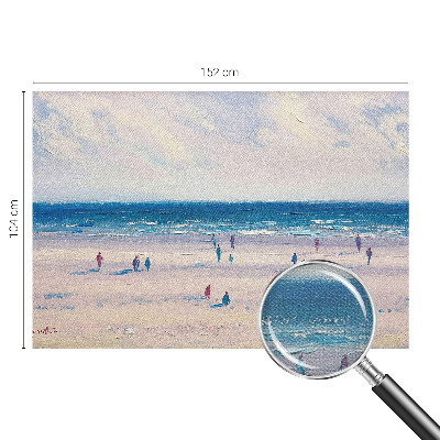 Self-adhesive photo wallpaper with a seascape motif