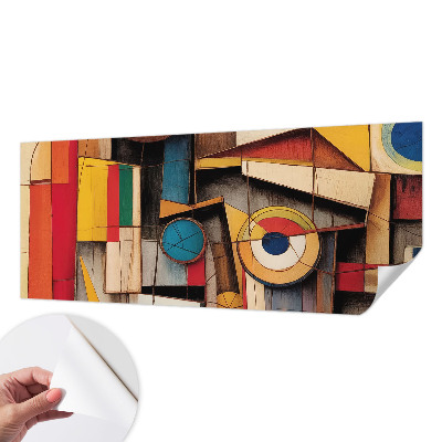 3D wall mural Geometric patterns