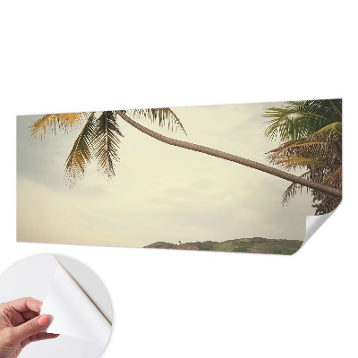 Nursery wall mural Tropical landscape