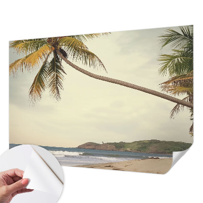 Nursery wall mural Tropical landscape