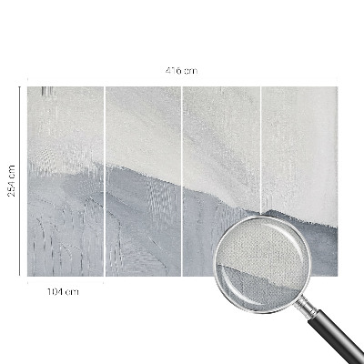 Baby room wall mural Subtle textures