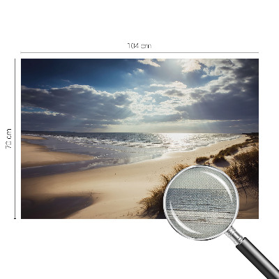 Self-adhesive wall mural Radiant Shore