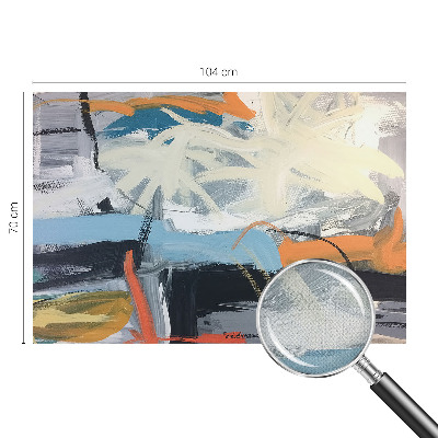 Stick-on wall mural Colorful abstraction