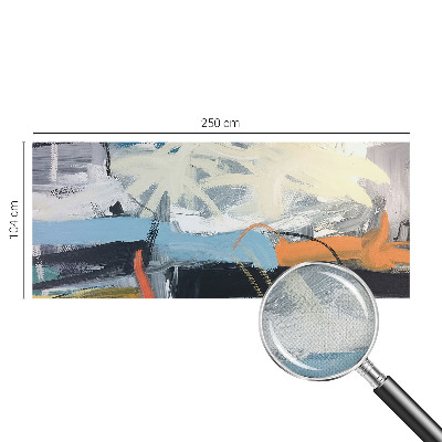 Stick-on wall mural Colorful abstraction