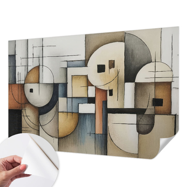 Removable wall mural Geometric harmony