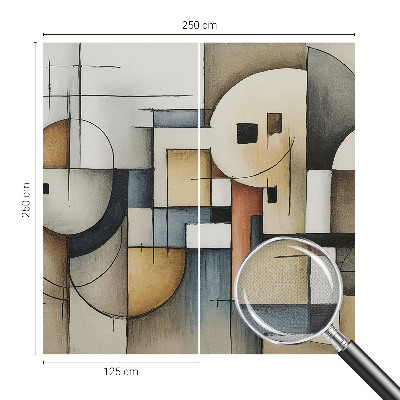 Removable wall mural Geometric harmony