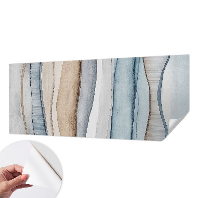 Peel and stick wall mural for living room Abstract stripes
