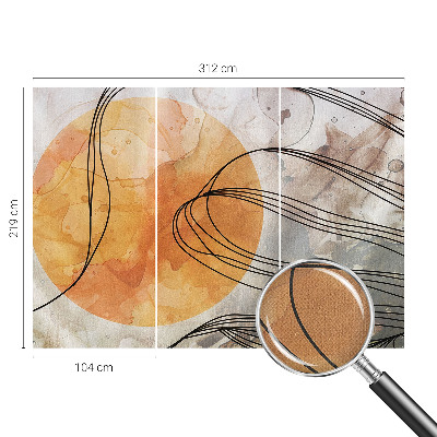 Self-adhesive photo wallpaper Harmonious abstraction