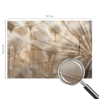 Peel and stick wall mural for kids' room Subtle dandelions