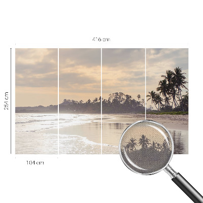 Nursery wall mural Beach morning