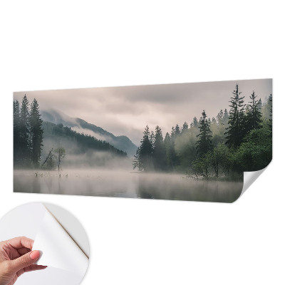 Peel and stick wall mural Atmospheric lake