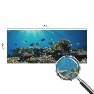 Stick-on wall mural Underwater world