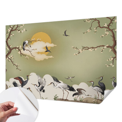 Removable wall mural wallpaper Elegant nature