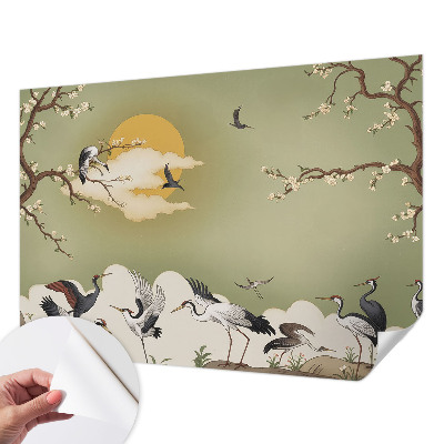 Removable wall mural wallpaper Elegant nature