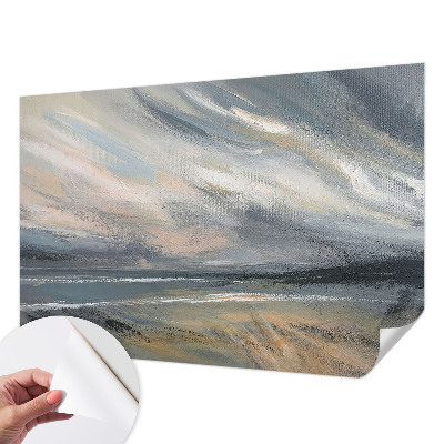 3D photo wallpaper mural with the Morning Calm design