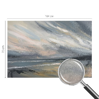 3D photo wallpaper mural with the Morning Calm design