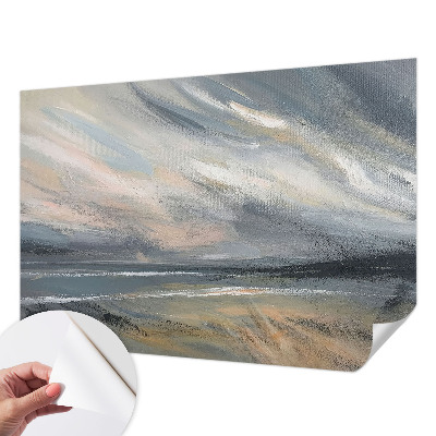 3D photo wallpaper mural with the Morning Calm design