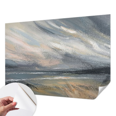 3D photo wallpaper mural with the Morning Calm design