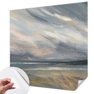 3D photo wallpaper mural with the Morning Calm design