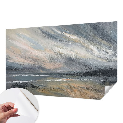 3D photo wallpaper mural with the Morning Calm design