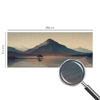 Baby room wall mural Mountain landscape