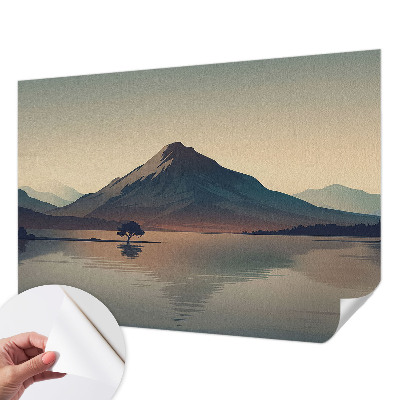 Baby room wall mural Mountain landscape