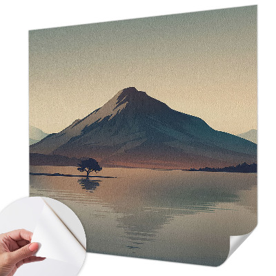 Baby room wall mural Mountain landscape