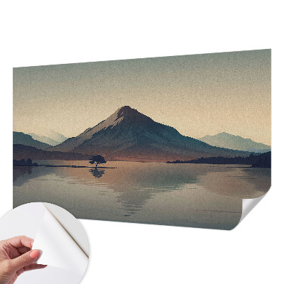 Baby room wall mural Mountain landscape