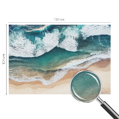 Peel and stick wall mural Sea waves